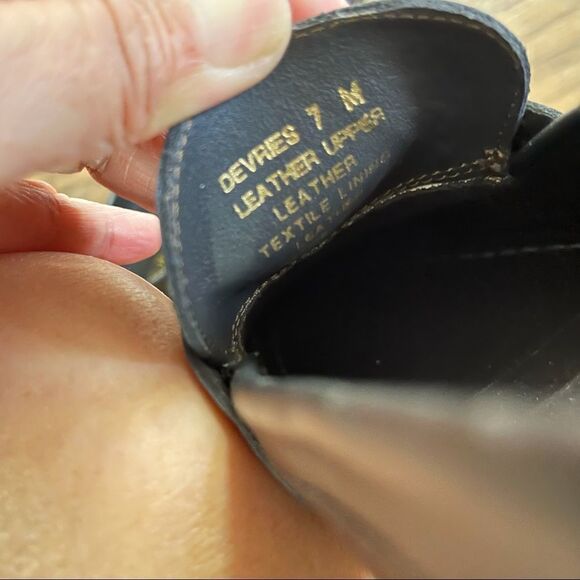 To Boot New York Adam Derrick Devries Black Leather Loafers Sz 7M main image 10
